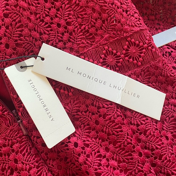 Anthropologie ML Monique Lhuillier Karina Lace - Picture 8 of 8